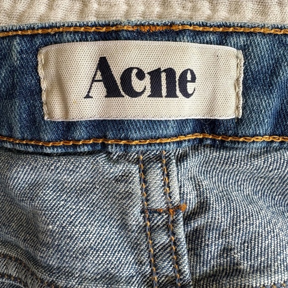 Acne Studios Flex Montana Jeans 30/34 Slim Fit Blue - Picture 5 of 11